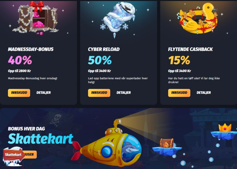 winshark promotions page